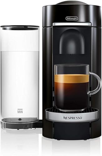 De'Longhi Nespresso Vertuo Plus | ENV 155.B Kaffeekapselmaschine | Eine Kaffeemaschine, 5 Tassengrößen | Inkl. Willkommenspaket mit 12 Kapseln | 1,7 | schwarz im Sale